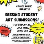 Seeking Student Art Submissions for Display at Comic Con!