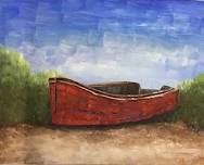 Karen’s Art Experience – RED BOAT