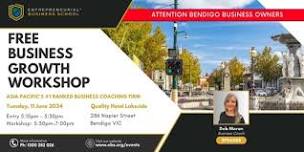 Free Business Growth Workshop - Bendigo (local time)