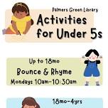 Bounce & Rhyme @ PG Library (up to 18mo)