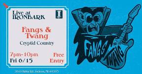 Fangs and Twang Live at Ironbark Brewing Co.!