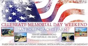 Memorial Day Weekend on the Farm