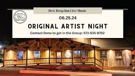 Original Artist Night @ The Dew!