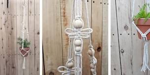 Macrame Dragonfly Plant Hanger Class