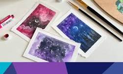 Teen After Hours: Starry Sky Watercolors