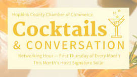 Cocktails & Conversation: Hosted by Signature Solar