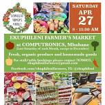 Saturday, April 27th Farmer's Market