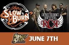 LIVE Music: Slow Burn & Rock Creek Revival