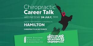 Hamilton Chiropractic Career Talk