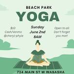 Yoga in the park