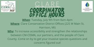 Clare Office Hours