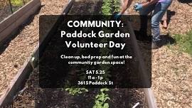 Volunteer: Community Garden Clean Up