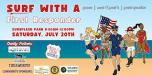 Surf with First Responder Daytona Beach July 20th 2024