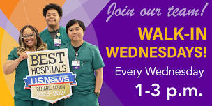 Walk-In Wednesdays