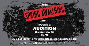 Spring Awakening Round 2 Auditions