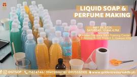 Soap and Perfume Making Seminar- WEEKEND CLASS