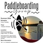 Group Paddleboarding on Lake Travis