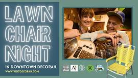 Lawn Chair Night in Downtown Decorah: Joe & Vicki Price