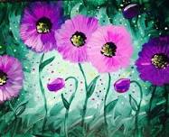 Violet Poppies