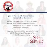 Johns Creek Veterans Association 4th annual Women Veterans Day Celebration