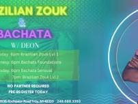 Brazilian Zouk and Bachata w/ Deon @ Troy Dance Studio