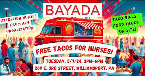 FREE TACOS FOR NURSES!