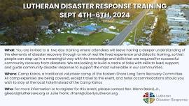 Lutheran Disaster REsponse Training