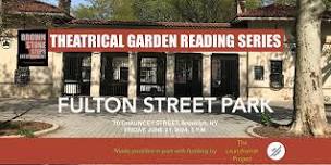 Brownstone Steps Garden Reading Series at Fulton Street Park