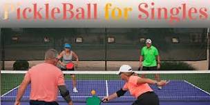 Singles Pickleball Mixer Smithtown Suggested Age 50's 60's 70's +