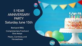 5 Years of Fun Anniversary Party