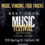 Next Door Music Festival