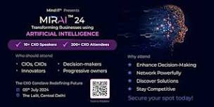 Mirai' 24 - AI Tech Event at Delhi