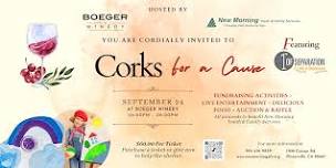 Corks & Comedy for a Cause