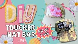 DIY Trucker Hat Bar Pop Up!