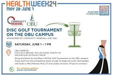 Disc Golf Tournament on The OBU Campus