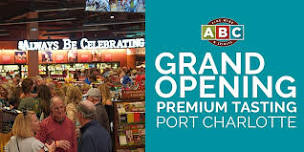 Port Charlotte Grand Opening Premium ABC Wine Tasting Event