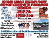 HotRod Garage Military Family Support Group of NJ Fundraiser Car Show