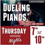 Dueling Pianos! - May, 24 at Stovehouse