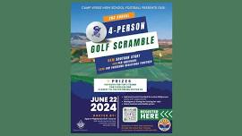 Camp Verde Highschool 4 Person Scramble