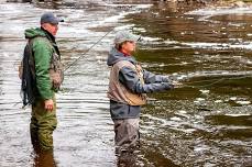 Spring streamside steelhead clinic