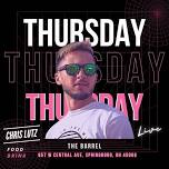 Thirsty Thursday w/ DJ Chris Lutz, Pizza, Drinks and Shot Specials!