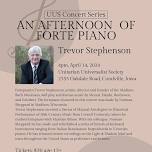 An Afternoon of Pianoforte with Trevor Stephenson