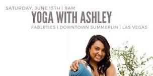 FREE Yoga class with Ashley