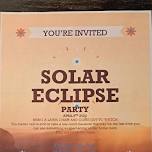 Solar Eclipse Party