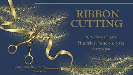 Ribbon Cutting - RJ's Fine Cigars