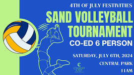 Sand Volleyball Tournament