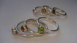 Silver Stacking Rings Workshop