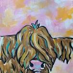 Highland Cow Canvas Class - May 23