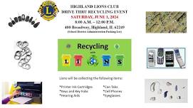 Drive Thru Recycling Event