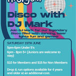 Disco with DJ Mark